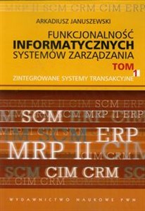 Bild von Funkcjonalność informatycznych systemów zarządzania Tom 1 Zintegrowane systemy transakcyjne