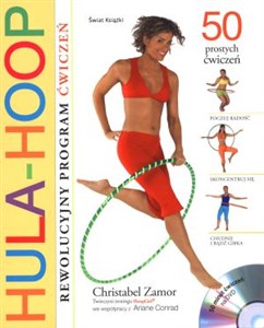 Obrazek Hula-hoop Rewolucyjny program ćwiczeń + DVD 50 prostych ćwiczeń