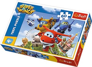 Bild von Puzzle 60 Super Wings Lot dookoła świata