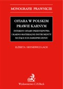 Polska książka : Ofiara w p... - Elżbieta Hryniewicz-Lach