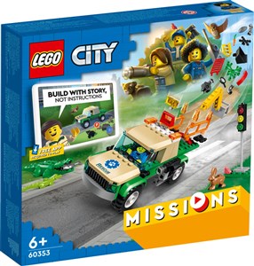 Bild von LEGO City Misje ratowania dzikich zwierząt 60353