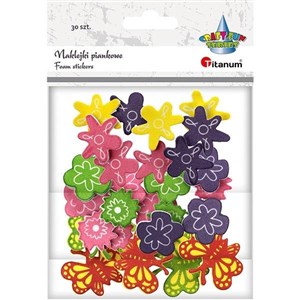 Bild von Naklejki piankowe kwiaty i motyle 30szt