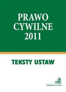 Bild von Prawo cywilne 2011 Teksty ustaw