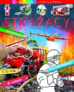 Obrazek Strażacy Naklejkowe łamigłówki