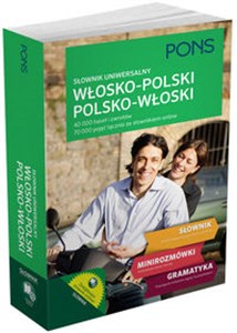 Obrazek Słownik uniwersalny włosko-polski/polsko-włoski 40 000 haseł i zwrotów