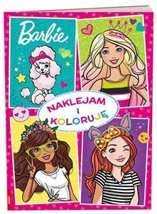 Obrazek Barbie Naklejam i koloruję NAK-1102
