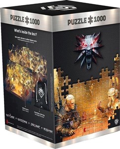 Obrazek Puzzle 1000 Wiedźmin: Playing Gwent