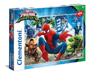 Bild von Puzzle Supercolor Spiderman 104