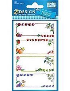 Obrazek Naklejki na przetwory - owoce 4