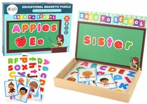 Bild von Puzzle magnetyczne z wielofunkcyjną tablicą
