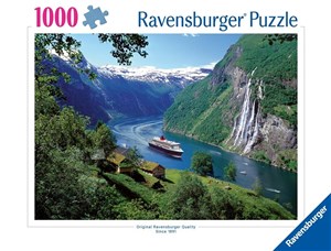 Obrazek Puzzle 1000 Fiord w Norwegii