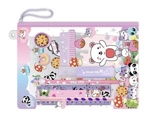 Bild von Notatnik z akcesoriami w saszetce Zwierzątka