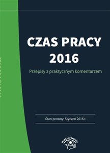 Bild von Czas pracy 2016 Praktyczny komentarz