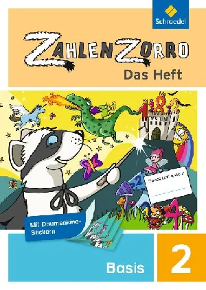 Bild von ZAHLENZORRO - DAS HEFT/BASISHEFT 2