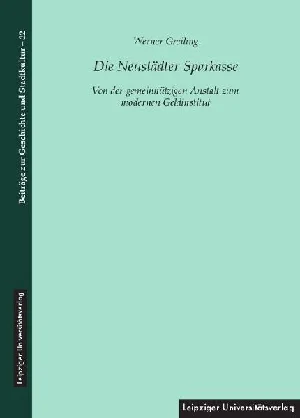 Bild von GREILING, W: NEUSTÄDTER SPARKASSE