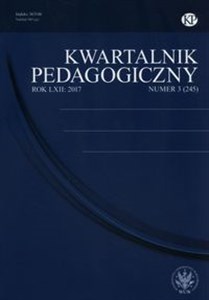 Obrazek Kwartalnik Pedagogiczny 3(245)/2017