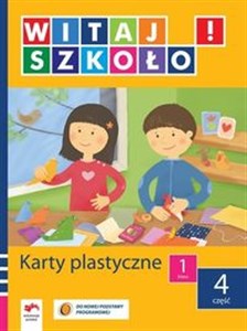 Bild von Witaj szkoło! 1 Karty plastyczne Część 4 edukacja wczesnoszkolna