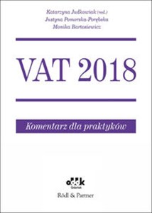 Bild von VAT 2018 Komentarz dla praktyków