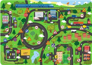 Bild von Podkładka na biurko - Znaki drogowe