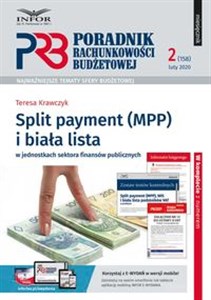Bild von Split payment (MPP) i biała lista w jednostkach sektora finansów publicznych Poradnik Rachunkowości Budżetowej 2/2020