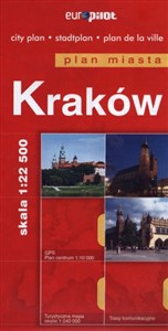 Obrazek Kraków plan miasta 1:22 500