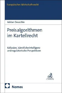 Obrazek DEUSCHLE, A: PREISALGORITHMEN IM KARTELLRECHT
