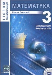 Bild von Matematyka 3 Podręcznik Zakres rozszerzony Liceum ogólnokształcące