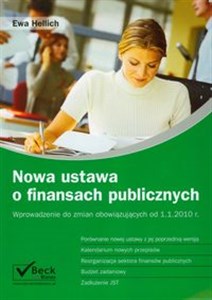 Obrazek Nowa ustawa o finansach publicznych Wprowadzenie do zmian obowiązujących od 1.01.2010r
