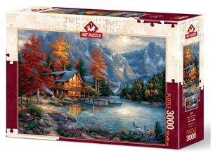 Bild von Puzzle 3000 Jesienna refleksja