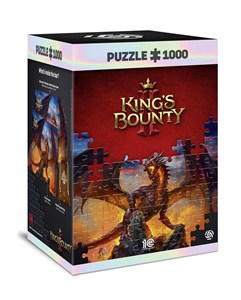 Obrazek Puzzle 1000 Premium King’s Bounty II Dragon