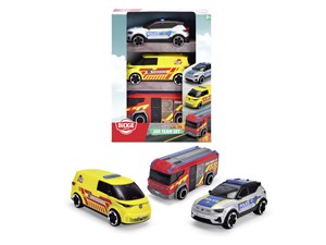 Bild von Zestaw pojazdów ratunkowych Dickie SOS 3-pak 15,5cm