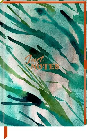 Obrazek NOTIZBUCH DIN A5 - JUST NOTES (LEAVES)