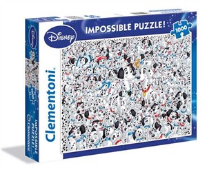 Bild von Puzzle Impossible 101 Dalmatyńczyków 1000