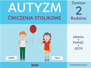 Obrazek Autyzm ćwiczenia stolikowe zestaw 2