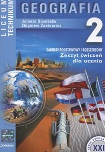 Bild von Geografia 2 Zeszyt ćwiczeń Liceum technikum Zakres podstawowy i rozszerzony