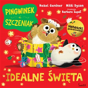 Bild von Idealne święta Pingwinek i szczeniak