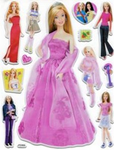 Bild von Naklejki wypukłe Barbie