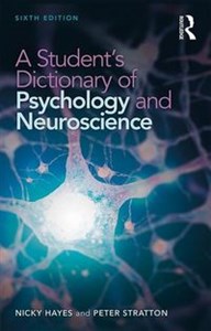Bild von A Student's Dictionary of Psychology and Neuroscience