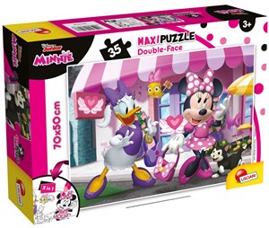 Obrazek Puzzle dwustronne maxi Minnie 35