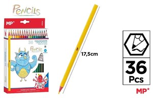 Obrazek Kredki ołówkowe 36 kolorów