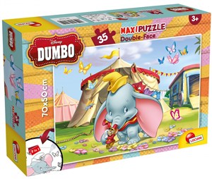 Bild von Puzzle dwustronne maxi Dumbo 35