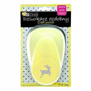 Bild von Dziurkacz ozdobny Renifer 7,5cm