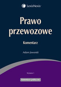 Bild von Prawo przewozowe Komentarz