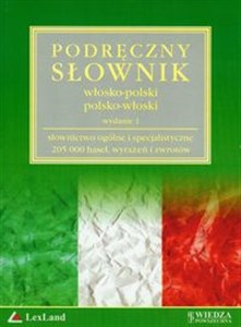 Obrazek Podręczny słownik włosko-polski polsko-włoski