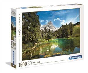 Obrazek Puzzle High Quality Collection Blue Lake 1500