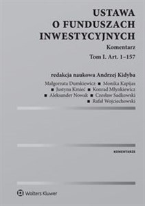 Bild von Ustawa o funduszach inwestycyjnych Komentarz Tom I. Art. 1-157