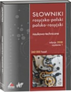 Obrazek Słowniki rosyjsko polski polsko rosyjski naukowo techniczne