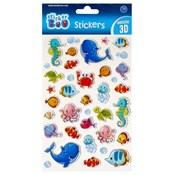 Pokaż szczegóły dla Naklejki rybki metaliczne Książka : Naklejki r...