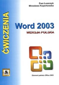 Bild von Ćwiczenia z Word 2003 Wersja polska Element pakietu Office 2003