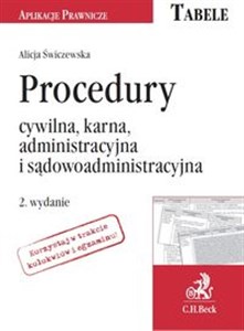 Bild von Procedury: cywilna, karna, administracyjna i sądowoadministracyjna